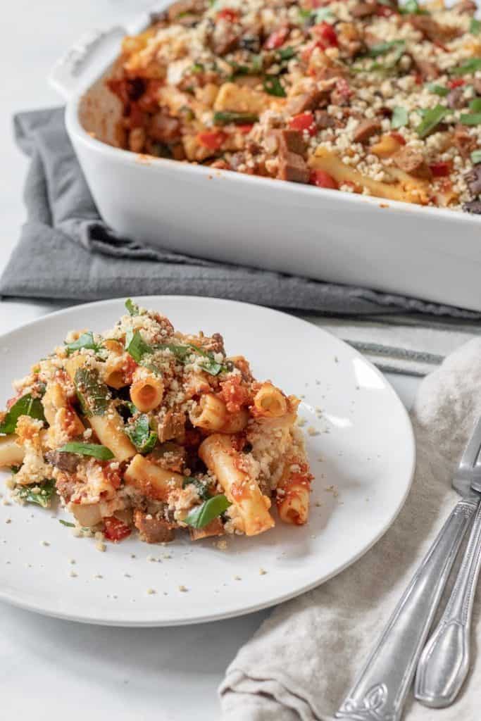 Vegan Baked Ziti