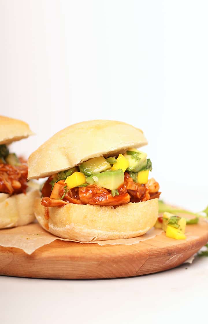 Jackfruit Pulled Pork Sandwich