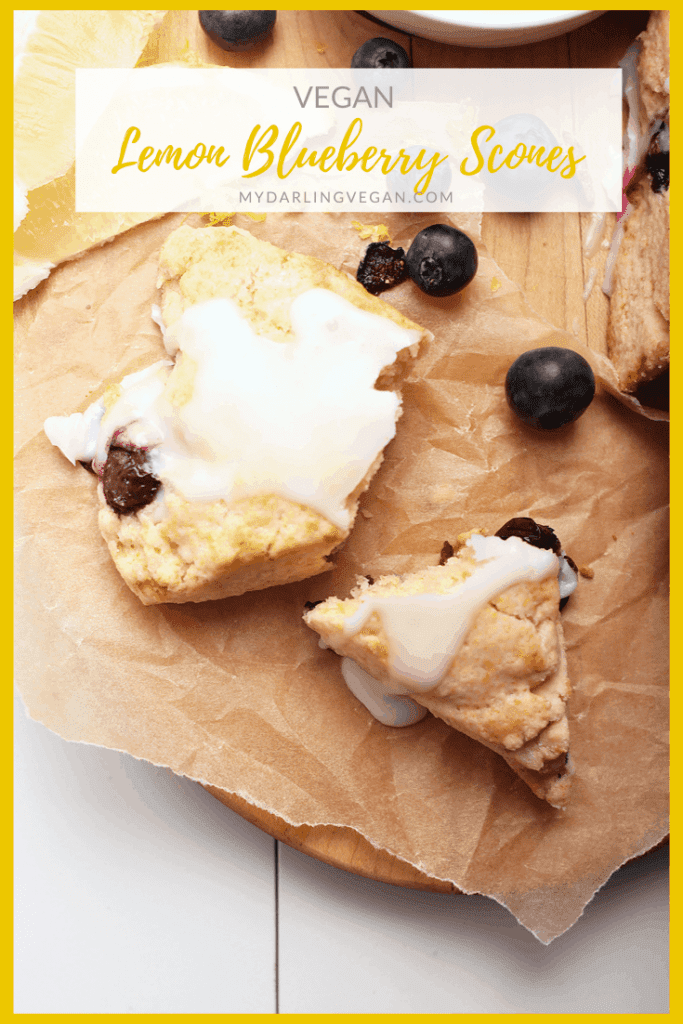 You’re going to love these flaky vegan scones. Filled with blueberries and lemon in every bite, this vegan pastry is the ultimate comfort food. Made in just 30 minutes!