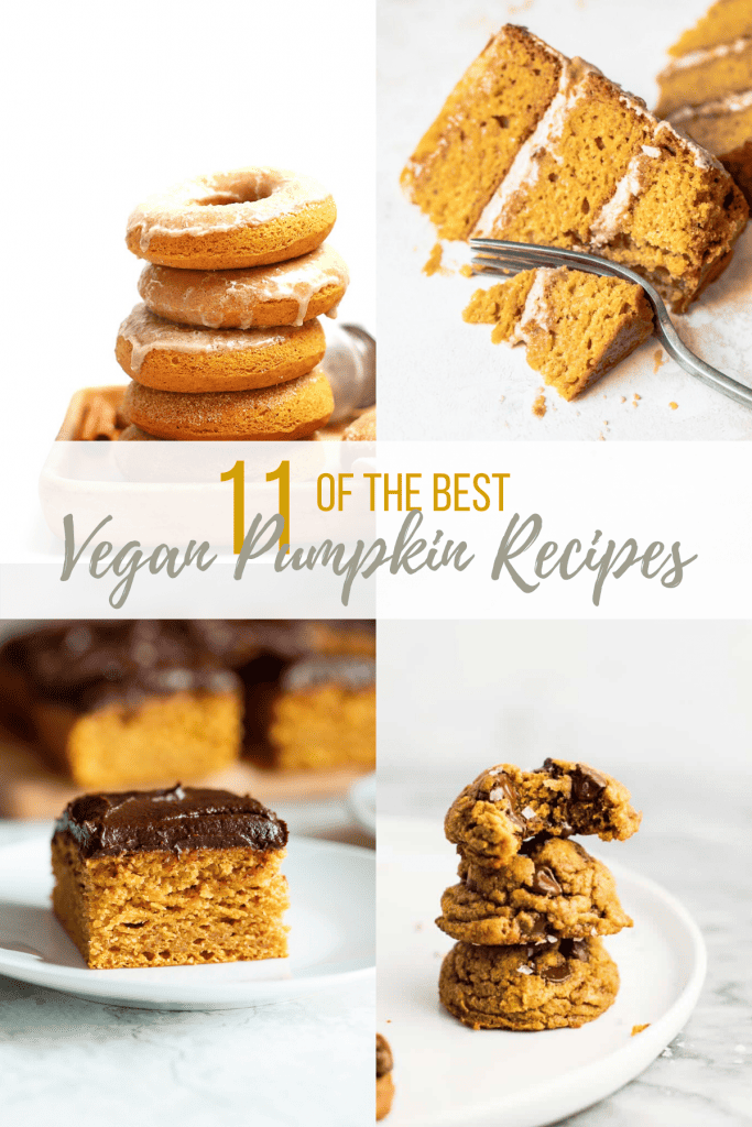 The BEST sweet vegan pumpkin recipes from around the internet. You can enjoy pumpkin all season long with this deliciously sweet seasonal roundup. From bread to doughnuts to cookies, there is a pumpkin recipe for everyone. 