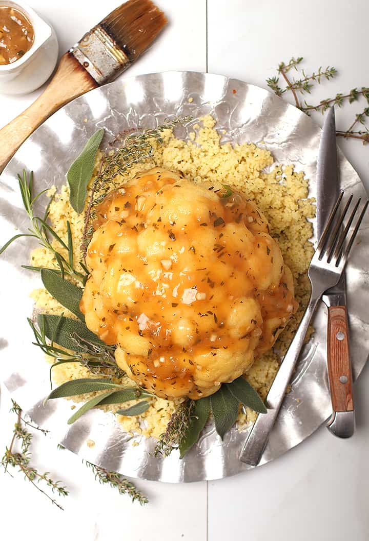 Whole Roasted Cauliflower