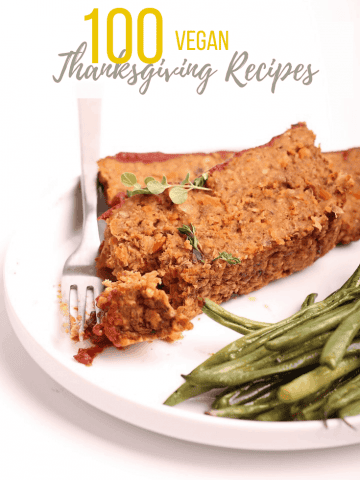 The BEST vegan Thanksgiving recipes - a roundup of 100 Thanksgiving recipes to serve at your next holiday meal. From appetizers to desserts, you'll find exactly what you need right here. 100% plant-based!