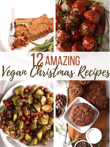 Get all your vegan Christmas recipes here! From appealing appetizers to satisfying entrées, to delicious desserts, this holiday roundup has something for everyone his holiday season.