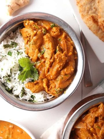 Vegan Tikka Masala with Soy Curls