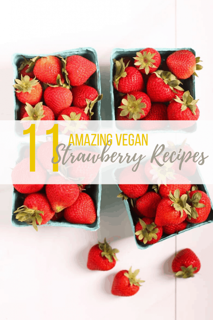 Strawberry season is upon us! Let's celebrate with these 9 Refreshing Vegan Strawberry Recipes. Everything from Classic French Toast Breakfast to Strawberry Shortcake Dessert, there is a recipe for everyone. 