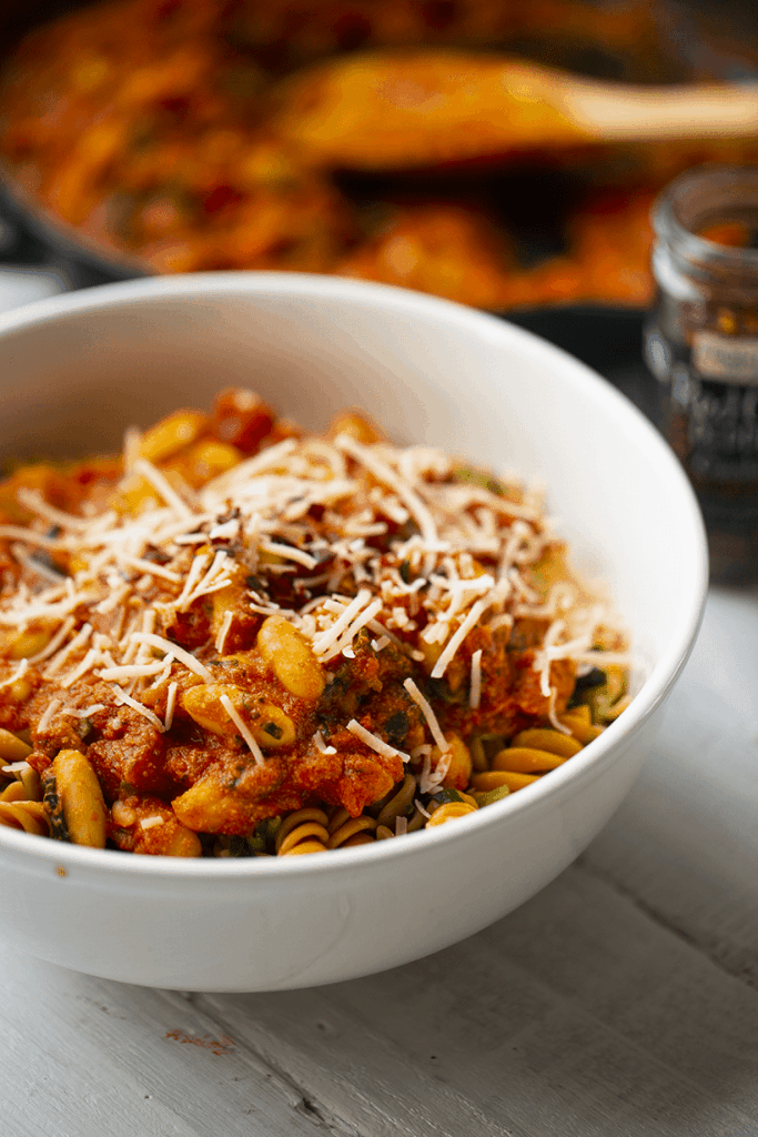 Rustic White Bean Tomato Sauce