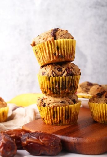 Healthy Vegan Banana Muffins