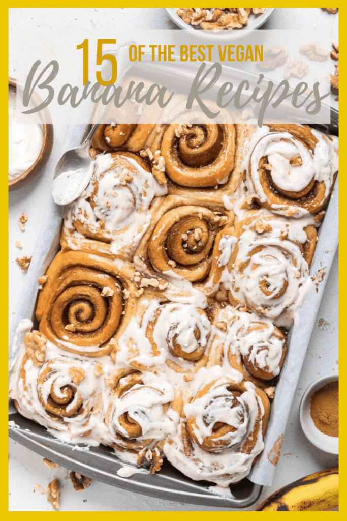 The BEST vegan banana recipes for your ripe bananas! Don't let your bananas go to waste with these delicious recipes. From bread to ice cream to cookies, there is a banana recipe for everyone.