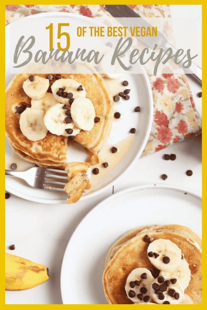 The BEST vegan banana recipes for your ripe bananas! Don't let your bananas go to waste with these delicious recipes. From bread to ice cream to cookies, there is a banana recipe for everyone.