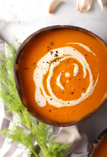 Creamy Carrot and Orange Soup