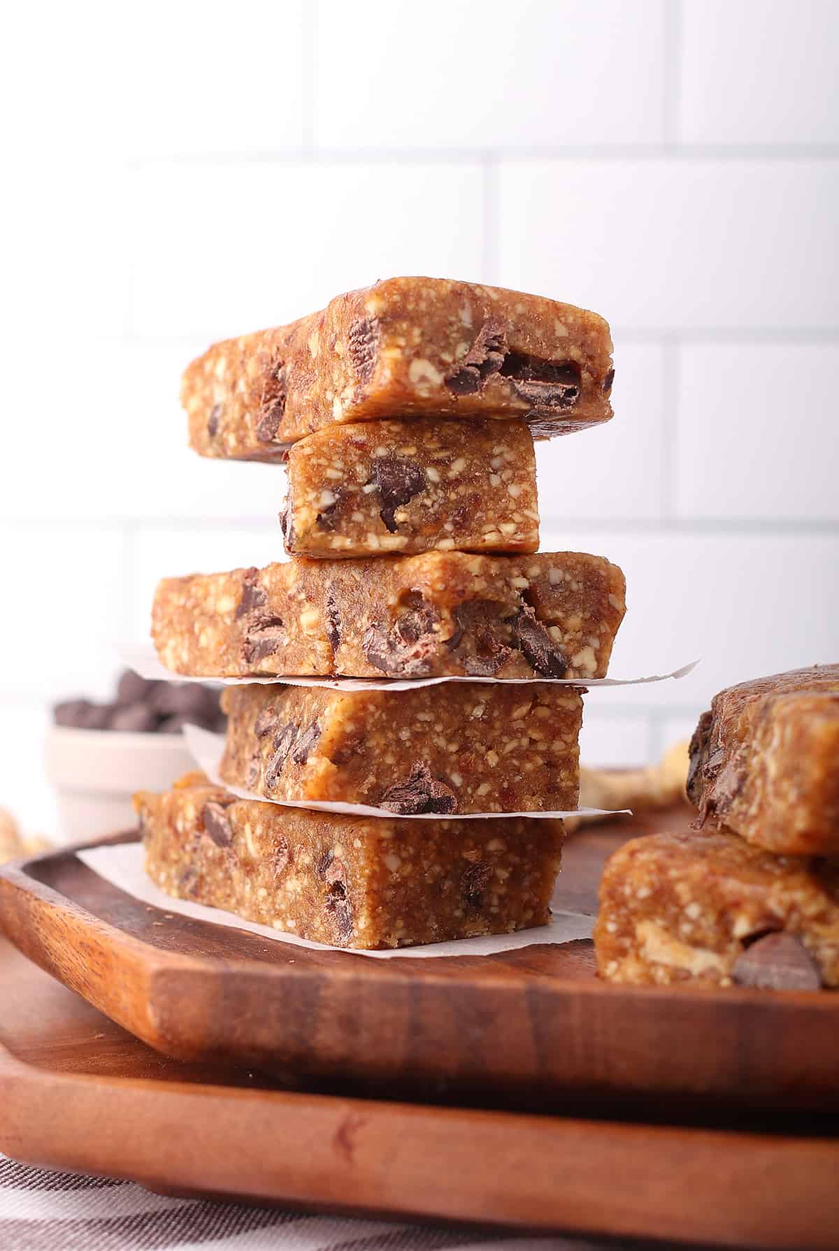 Homdemade Larabars w/ Chocolate Chips My Darling Vegan