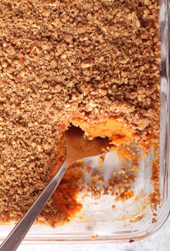 Classic Vegan Sweet Potato Casserole