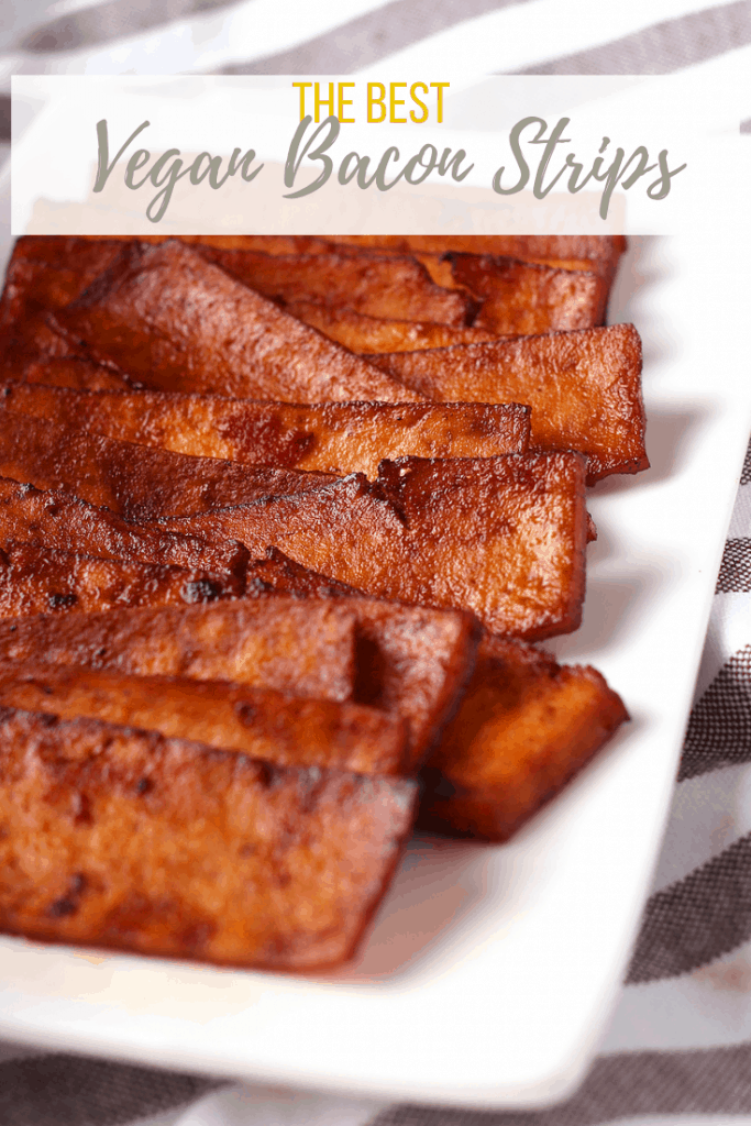 Vegan tofu bacon is a delicious alternative to traditional bacon with all the flavors you’d expect from bacon. You can add these tasty strips to your favorite salad, soup, or breakfast sandwich.