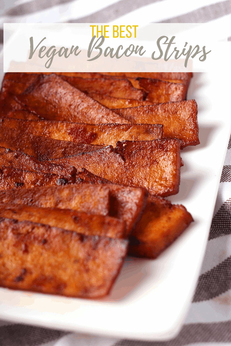 Homemade Vegan Bacon Strips My Darling Vegan