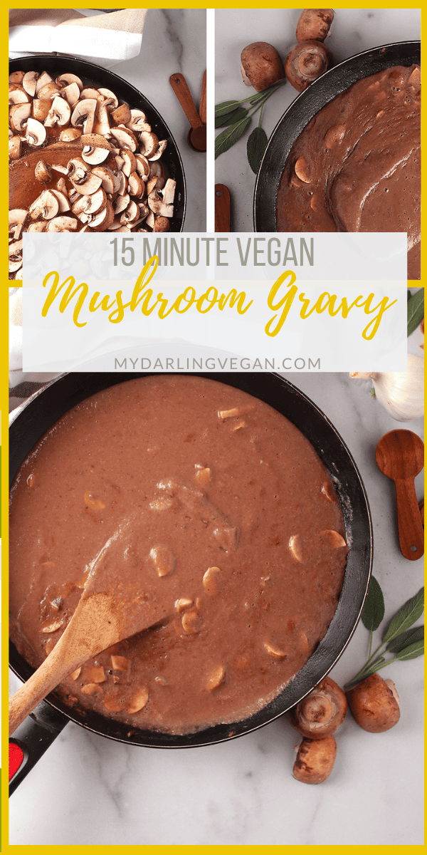 Vegan Portobello Mushroom Gravy My Darling Vegan
