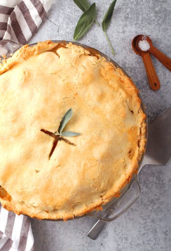 Vegan Pot Pie with Tofu