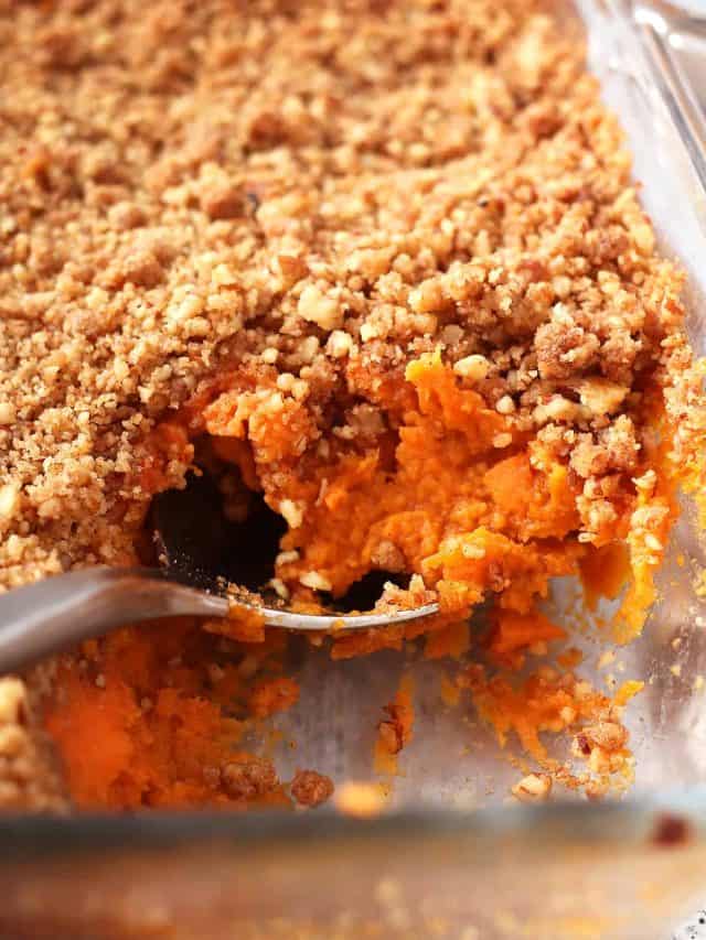 Vegan Sweet Potato Casserole