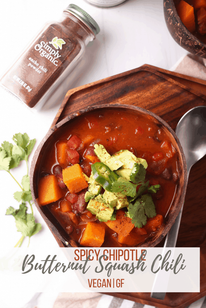 It’s the ultimate vegan chili! You're going to love this soup. It's smoky, sweet, spicy, and filled with seasonal vegetables for the perfect autumnal vegan and gluten-free family meal. Made in 30 minutes!