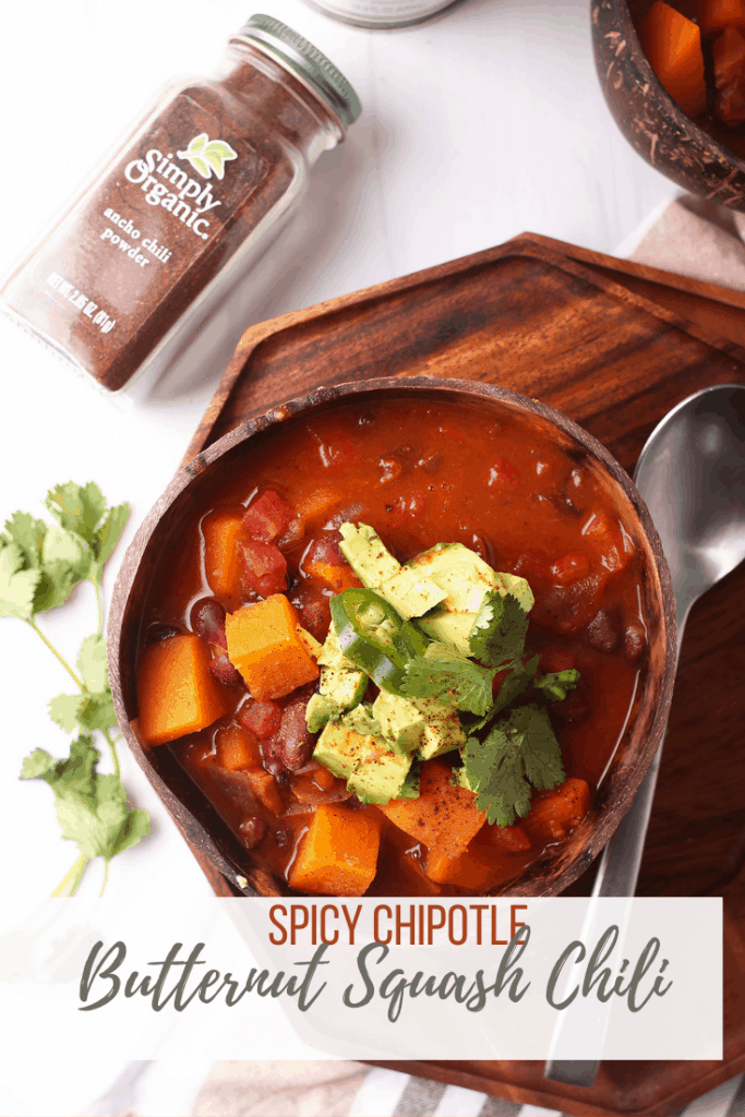 It’s the ultimate vegan chili! You're going to love this soup. It's smoky, sweet, spicy, and filled with seasonal vegetables for the perfect autumnal vegan and gluten-free family meal. Made in 30 minutes!