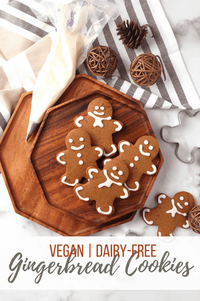 It's the perfect Vegan Gingerbread Cookie! They are sweet, spicy, and with the perfect crunch. Make them a little healthier by using coconut sugar. You won't even be able to taste the difference!