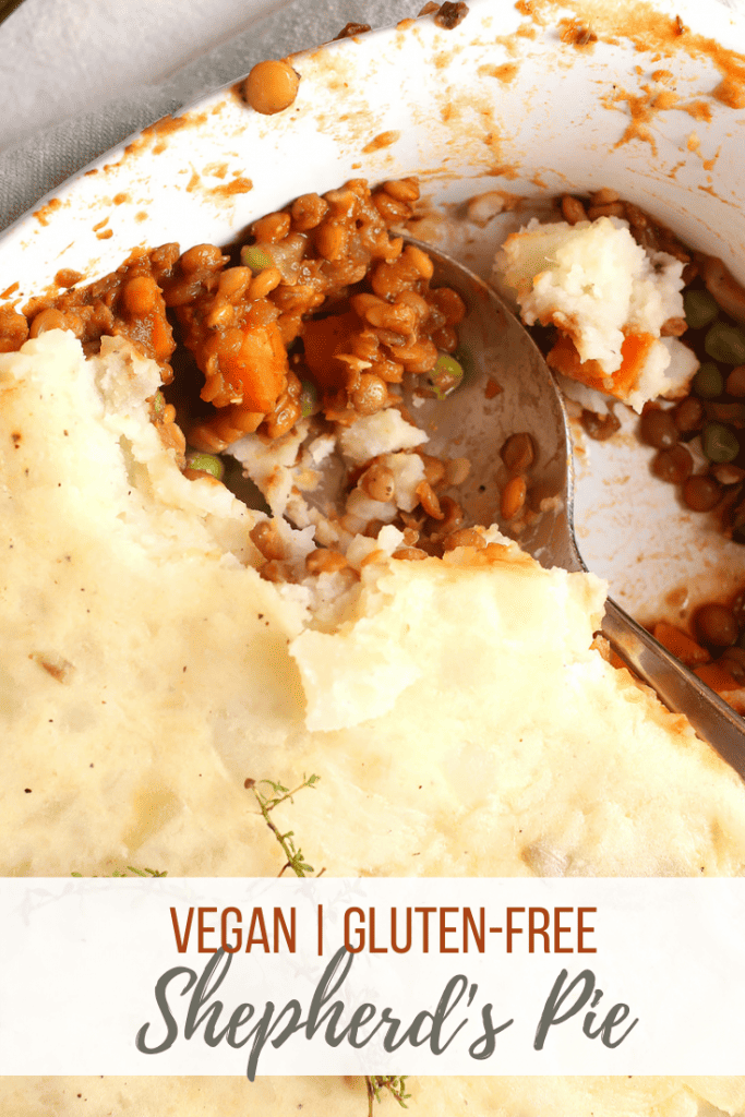 This Vegan Shepherd’s Pie is the perfect comfort food for cold winter nights. It is a delicious plant based and gluten free casserole to serve alongside your holiday meal or enjoy as an easy weeknight meal during the winter months.