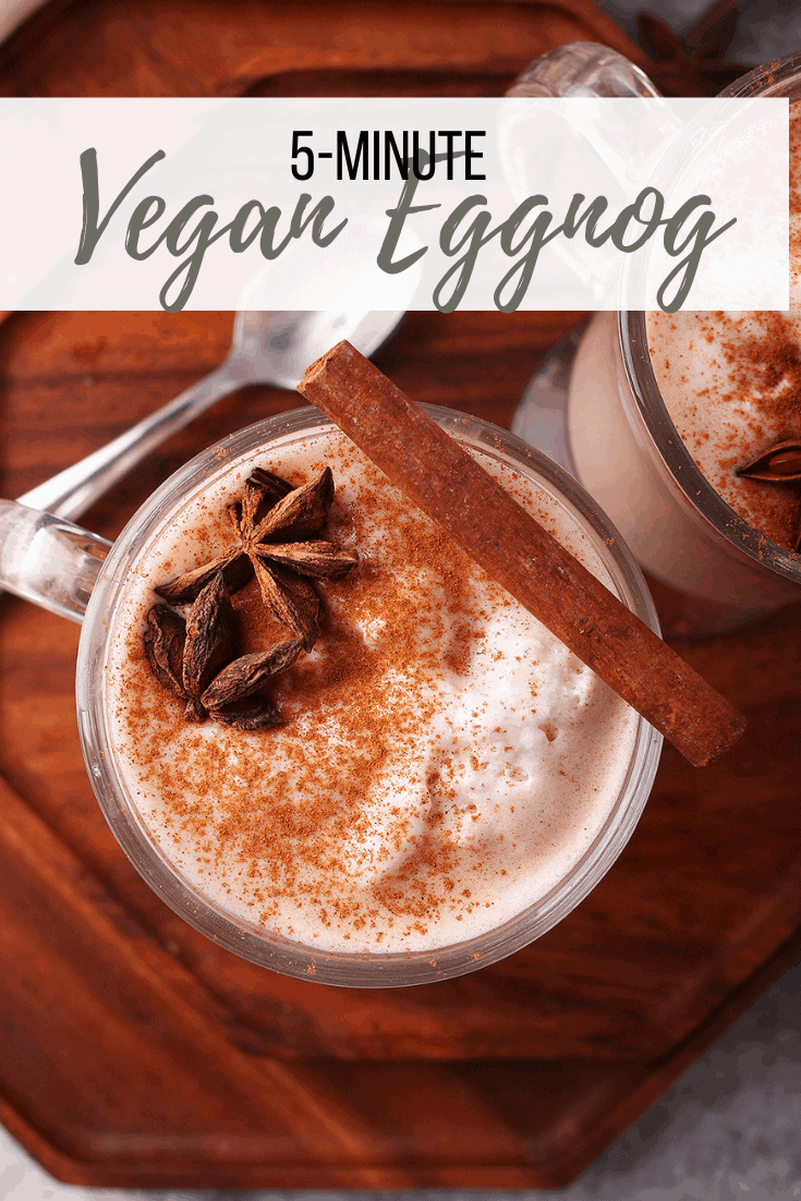 5Minute Vegan Eggnog Recipe My Darling Vegan