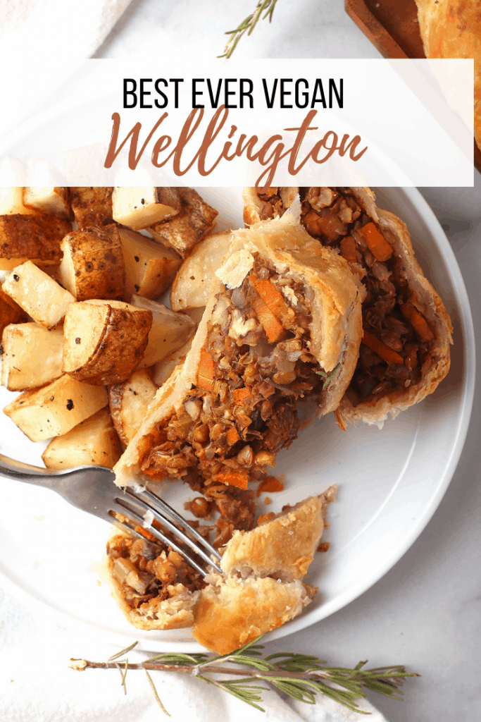 Vegan wellington is the plant-based version of traditional beef wellington. It is surprisingly easy to veganize and adds panache to any gathering. The perfect main course for any holiday meal, this vegan loaf will satisfy everyone at your table!