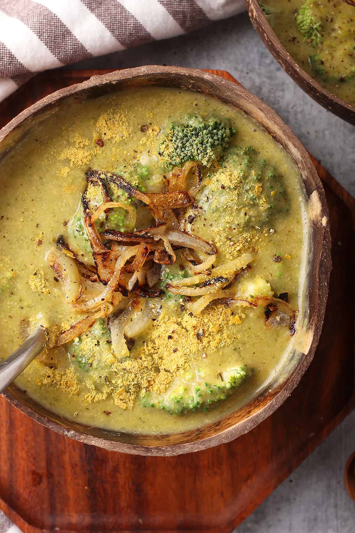 Vegan broccoli cheese soup deals