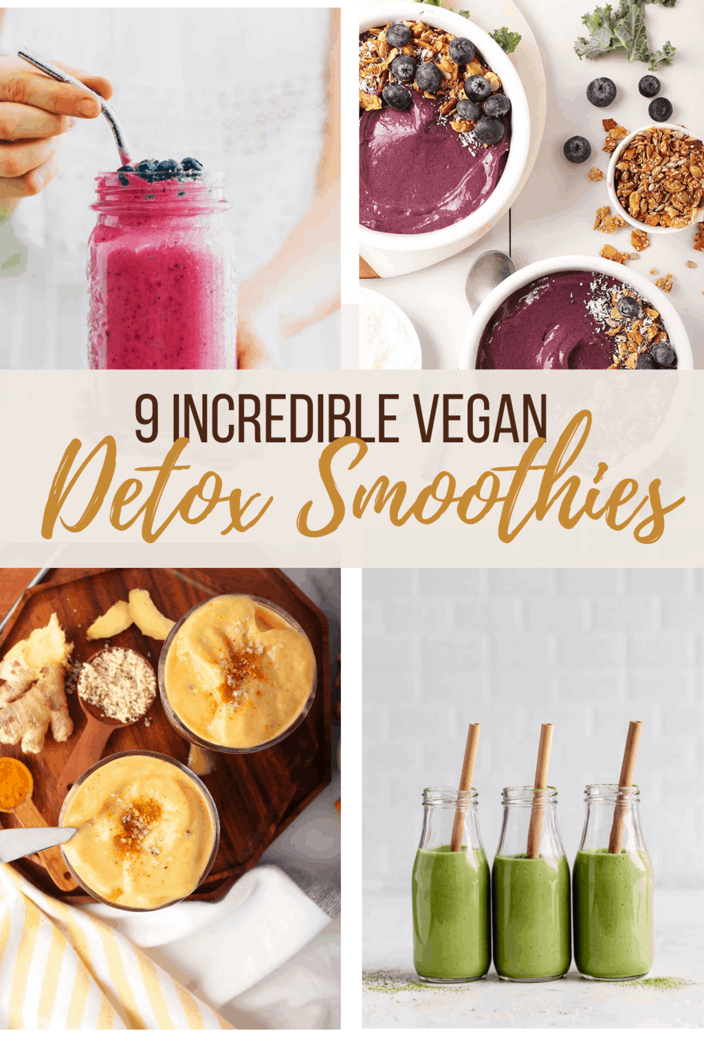 Detox Smoothie Recipe For Weight Loss - Post Holiday Detox Drink