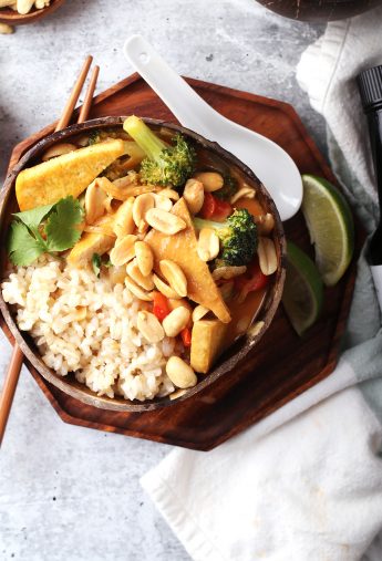 Creamy Thai Red Curry with Tofu