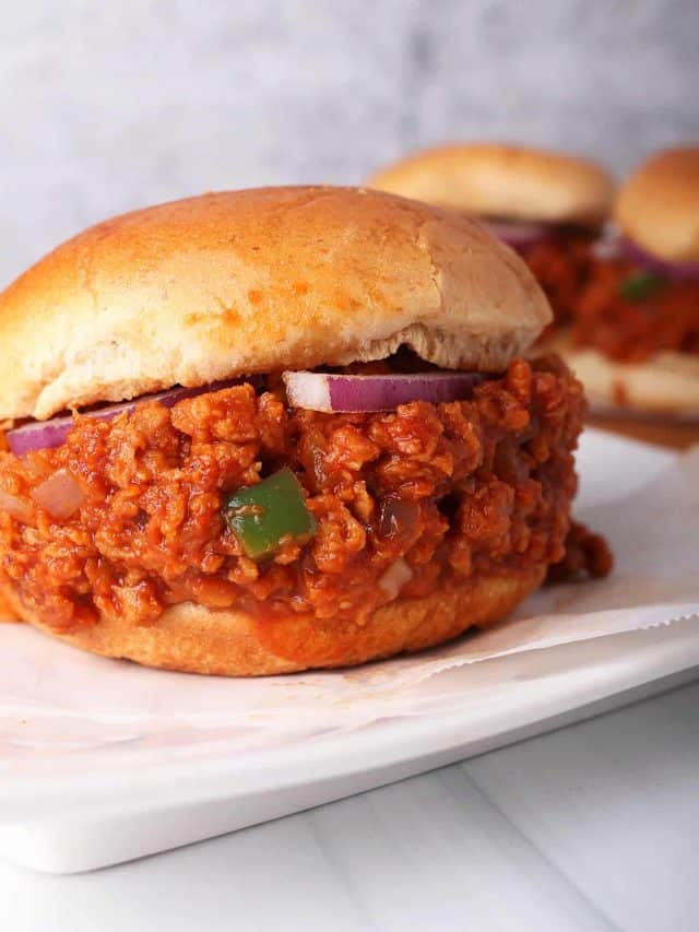 Vegan Sloppy Joes
