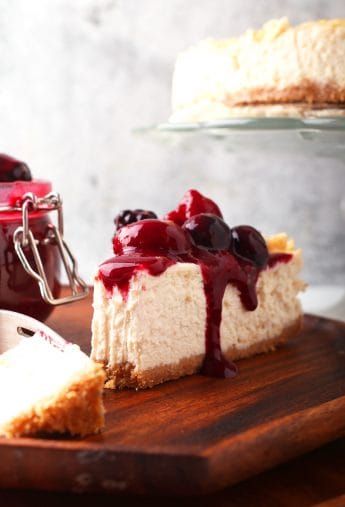 New York Style Vegan Cheesecake