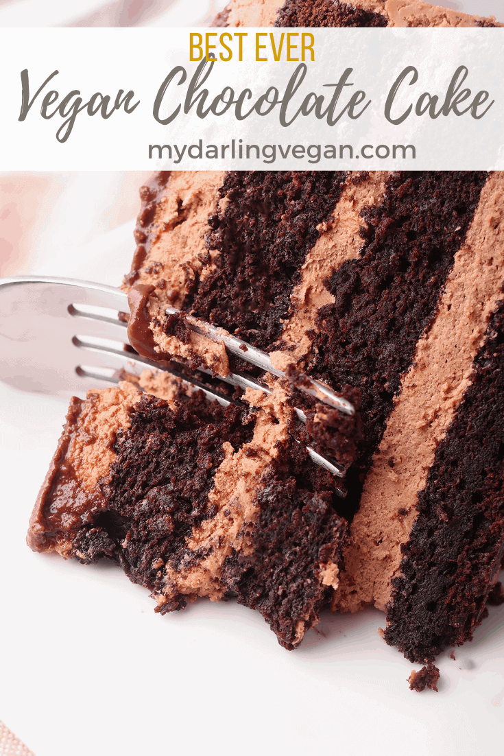 Best-Ever Vegan Chocolate Cake - My Darling Vegan