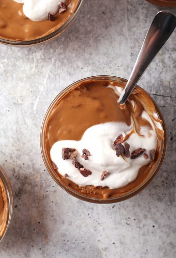 5-Ingredient Super Healthy Chocolate Pudding