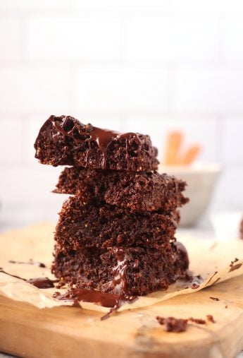 Fudgy Vegan & Gluten-Free Brownies