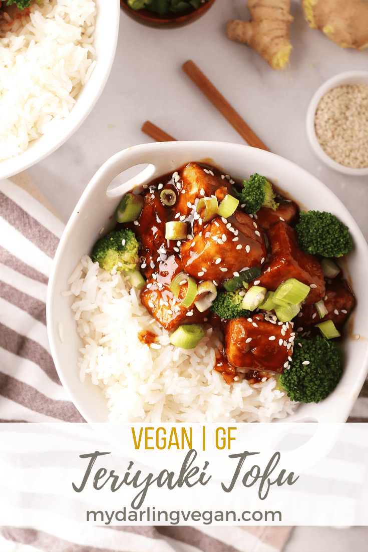 Easy Teriyaki Tofu (Vegan & GF) - My Darling Vegan