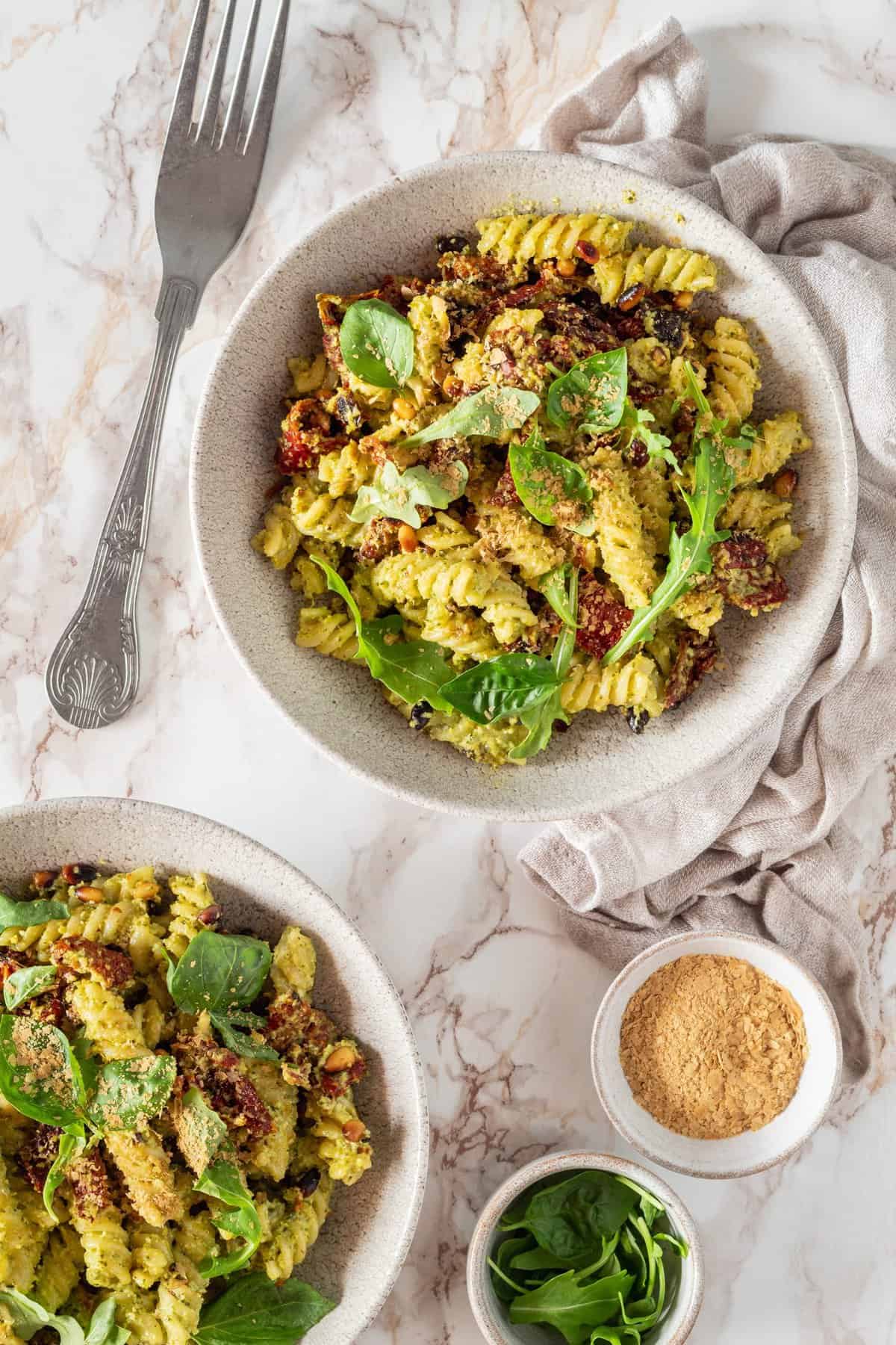 Vegan Pesto Pasta-image