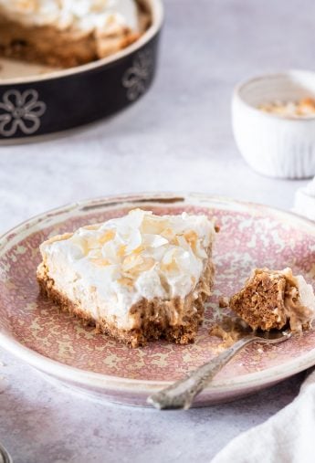 Healthy Coconut Cream Pie (Vegan & GF)