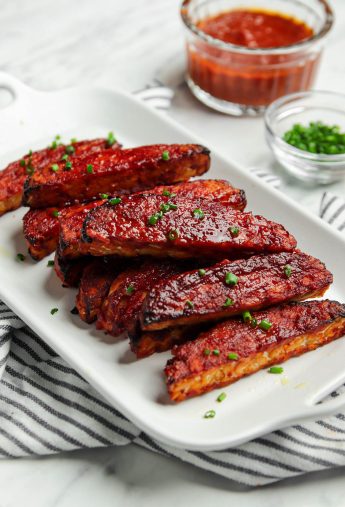 Vegan Ribs w/ Tempeh