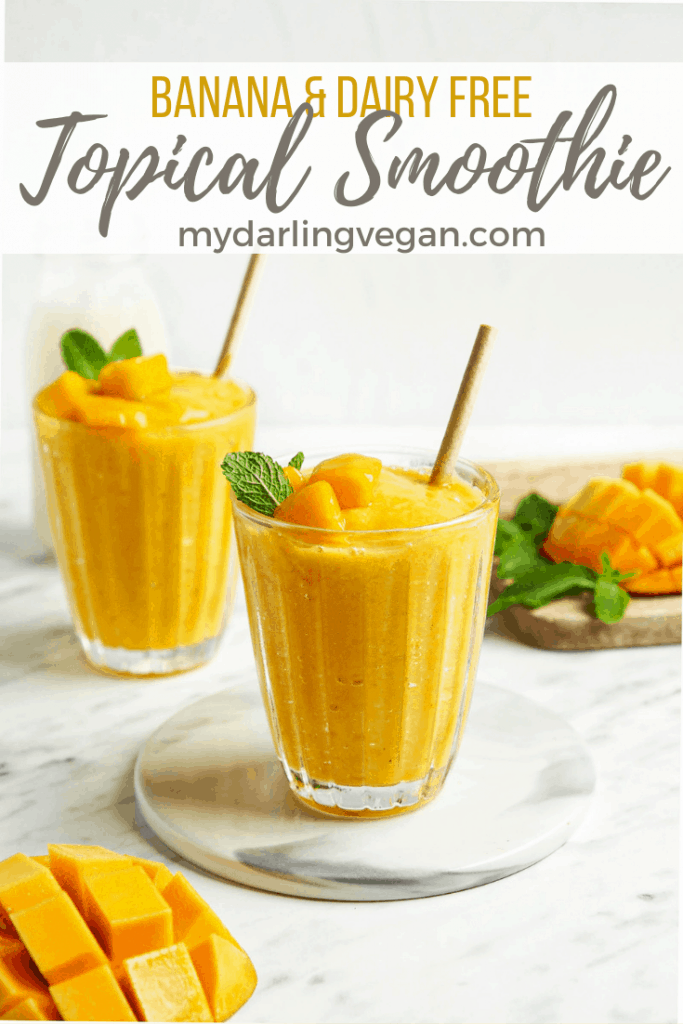 Mango Smoothie Recipe  The Mediterranean Dish