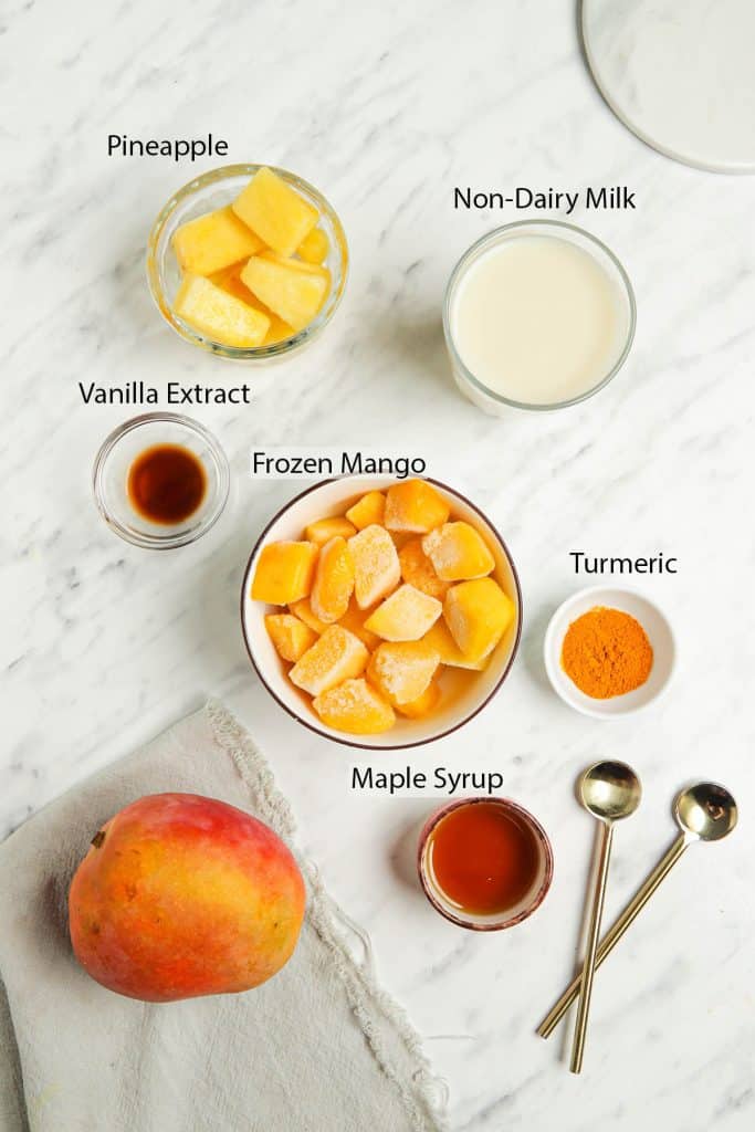 Favorite Mango Smoothie Recipe (Just 3 ingredients!)