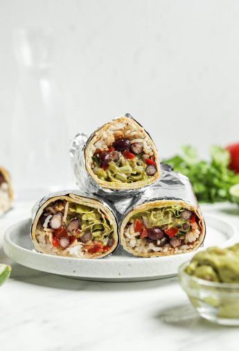 Easiest Vegan Burritos