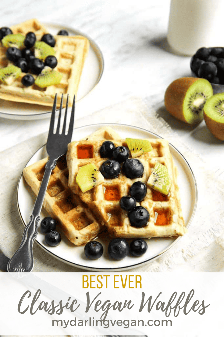 Classic Vegan Waffle My Darling Vegan