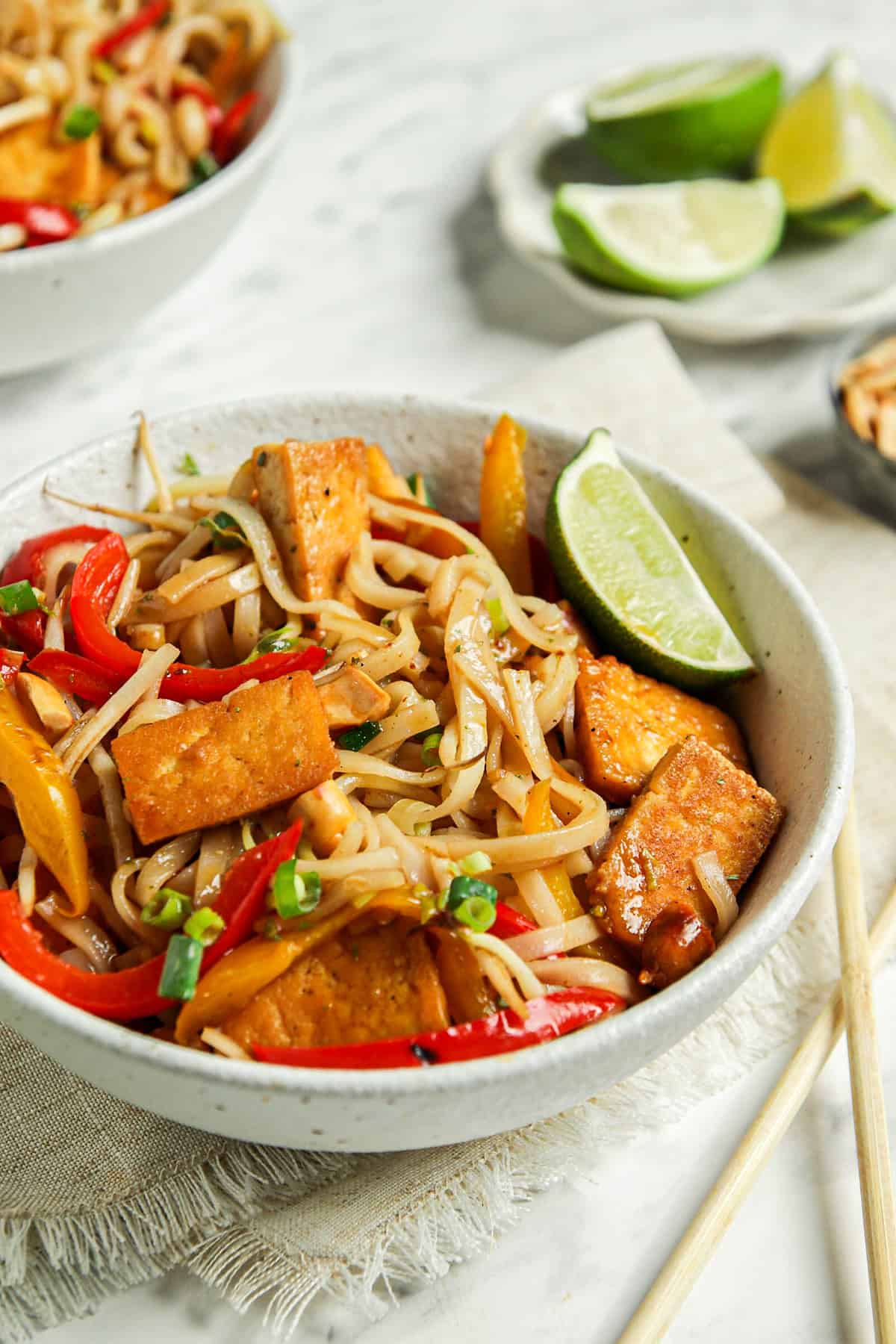 Easy Vegan Pad Thai - My Darling Vegan