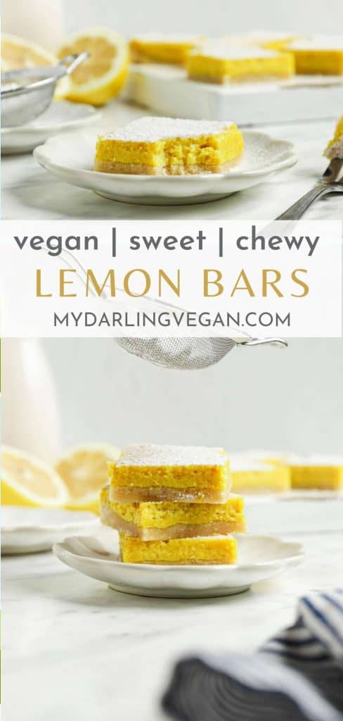 two images for lemon bars