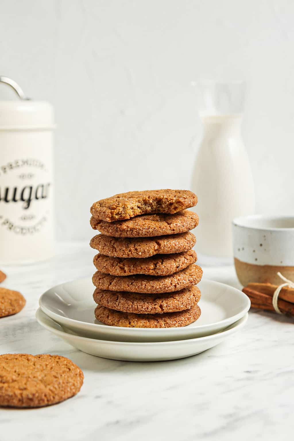 Chewy Vegan Chai Cookies