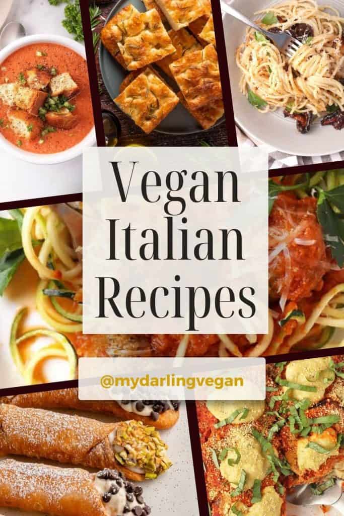 The best vegan Italian recipes on the internet! Rather than eating out, your can make these delicious plant based recipes from the comfort of your own home! Classic Italian recipes made vegan! 🇮🇹 🌱