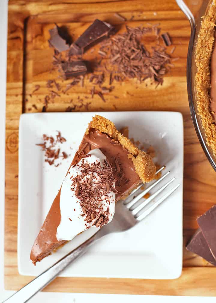 Finished recipe on a white plate with a fork