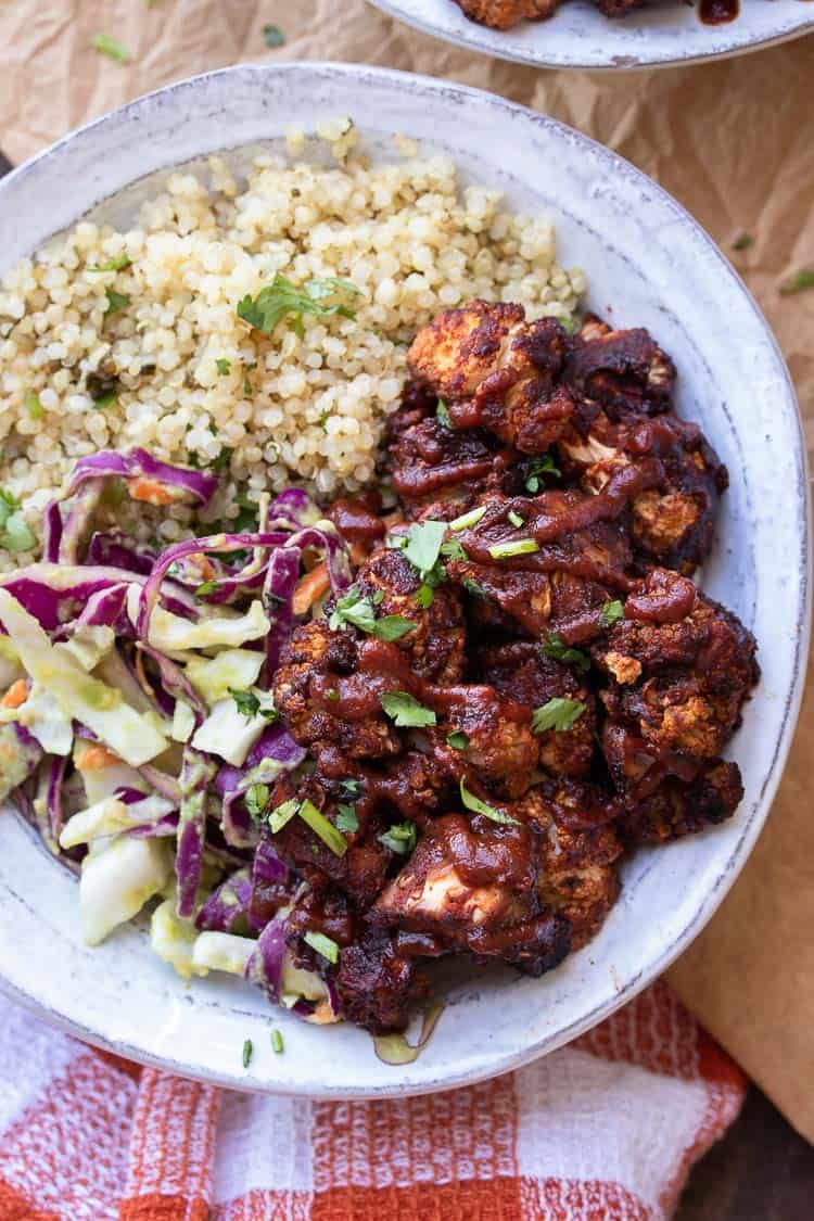 BBQ Cauliflower Buddha Bowl