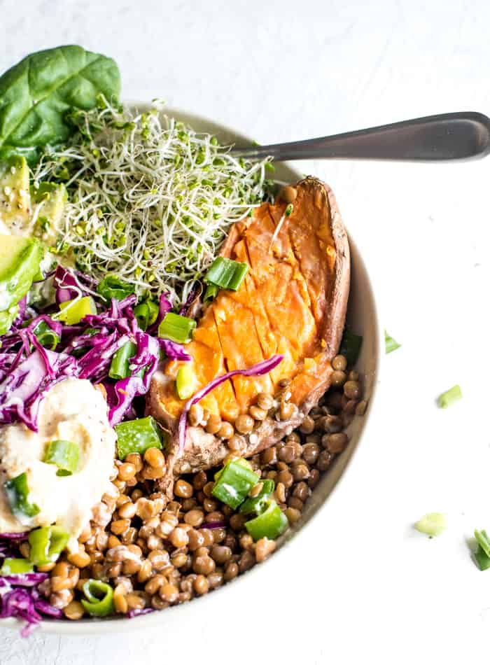 Sweet Potato Buddha Bowl